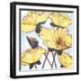 Golden Blooms-Herb Dickinson-Framed Photographic Print