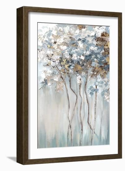 Golden Blue Forest-Luna Mavis-Framed Art Print