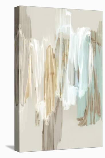 Golden Blue Horizon I-Emma Peal-Stretched Canvas