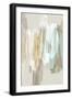Golden Blue Horizon I-Emma Peal-Framed Art Print