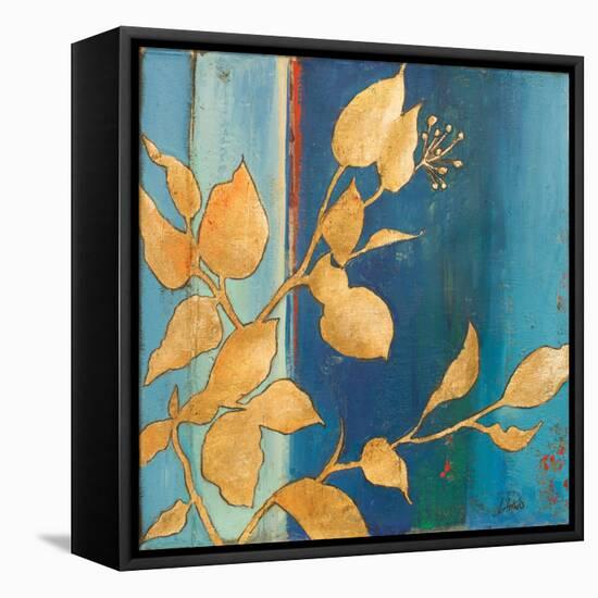 Golden Blue I-Patricia Pinto-Framed Stretched Canvas