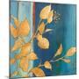 Golden Blue I-Patricia Pinto-Mounted Art Print