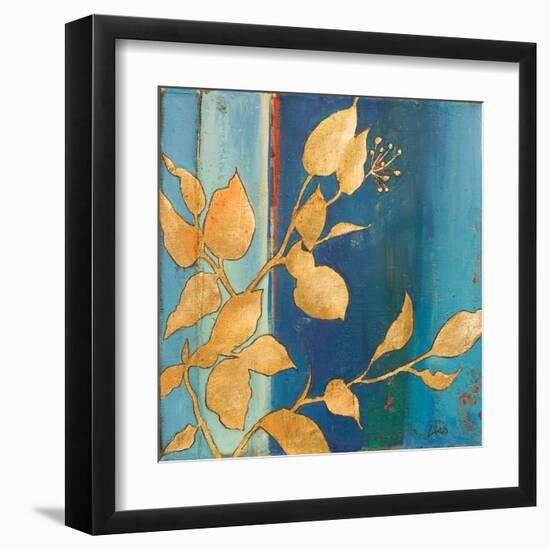 Golden Blue I-Patricia Pinto-Framed Art Print