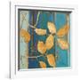 Golden Blue II-Patricia Pinto-Framed Art Print