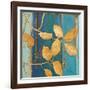 Golden Blue II-Patricia Pinto-Framed Art Print