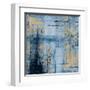 Golden Blues II-Patricia Pinto-Framed Art Print