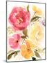 Golden Blush Blossoms II-Victoria Barnes-Mounted Art Print
