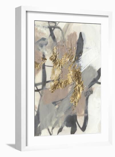 Golden Blush II-null-Framed Art Print