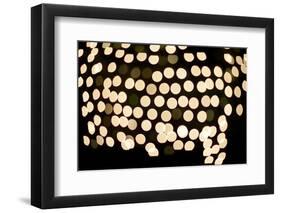 Golden Bokeh I-Erin Berzel-Framed Photographic Print