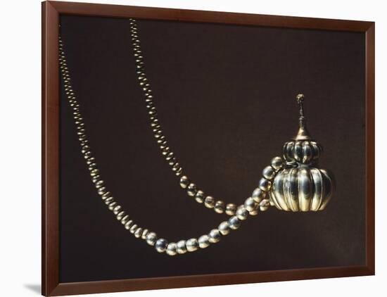 Golden Bottle with a Necklace, from Pajarito-null-Framed Giclee Print