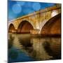 Golden Bridge-Kevin Calaguiro-Mounted Art Print