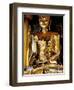 Golden Buda of Shwedagon Pagoda, Yangon, Myanmar-Inger Hogstrom-Framed Photographic Print