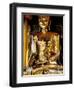 Golden Buda of Shwedagon Pagoda, Yangon, Myanmar-Inger Hogstrom-Framed Photographic Print