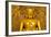 Golden Buddha Image Standing 33Ft Tall Inside Ananda Paya, Bagan, Myanmar (Burma), Southeast Asia-Lee Frost-Framed Photographic Print