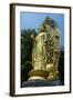 Golden Buddha in the Fortress of Suwon, UNESCO World Heritage Site, South Korea, Asia-Michael-Framed Photographic Print