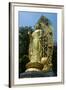 Golden Buddha in the Fortress of Suwon, UNESCO World Heritage Site, South Korea, Asia-Michael-Framed Photographic Print