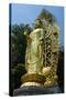 Golden Buddha in the Fortress of Suwon, UNESCO World Heritage Site, South Korea, Asia-Michael-Stretched Canvas