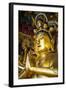 Golden Buddha in the Guandu Temple, Guandu, Taipei, Taiwan, Asia-Michael Runkel-Framed Photographic Print