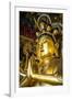 Golden Buddha in the Guandu Temple, Guandu, Taipei, Taiwan, Asia-Michael Runkel-Framed Photographic Print