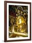 Golden Buddha in the Guandu Temple, Guandu, Taipei, Taiwan, Asia-Michael Runkel-Framed Photographic Print