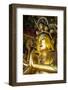 Golden Buddha in the Guandu Temple, Guandu, Taipei, Taiwan, Asia-Michael Runkel-Framed Photographic Print