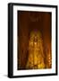 Golden Buddha Statue at Ananda Temple in Bagan, Myanmar-Harry Marx-Framed Photographic Print