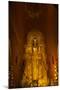 Golden Buddha Statue at Ananda Temple in Bagan, Myanmar-Harry Marx-Mounted Photographic Print