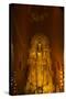 Golden Buddha Statue at Ananda Temple in Bagan, Myanmar-Harry Marx-Stretched Canvas