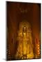 Golden Buddha Statue at Ananda Temple in Bagan, Myanmar-Harry Marx-Mounted Photographic Print