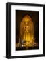 Golden Buddha Statue at Ananda Temple in Bagan, Myanmar-Harry Marx-Framed Photographic Print