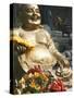 Golden Buddha Statue at Shaolin Temple, Birthplace of Kung Fu Martial Arts, Shaolin, Henan, China-Kober Christian-Stretched Canvas