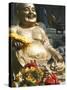 Golden Buddha Statue at Shaolin Temple, Birthplace of Kung Fu Martial Arts, Shaolin, Henan, China-Kober Christian-Stretched Canvas