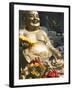 Golden Buddha Statue at Shaolin Temple, Birthplace of Kung Fu Martial Arts, Shaolin, Henan, China-Kober Christian-Framed Photographic Print