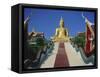 Golden Buddha Temple, Koh Samui, Thailand, Asia-Dominic Webster-Framed Stretched Canvas