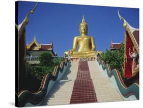 Golden Buddha Temple, Koh Samui, Thailand, Asia-Dominic Webster-Stretched Canvas