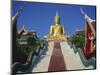 Golden Buddha Temple, Koh Samui, Thailand, Asia-Dominic Webster-Mounted Photographic Print