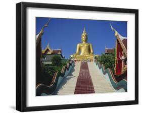 Golden Buddha Temple, Koh Samui, Thailand, Asia-Dominic Webster-Framed Photographic Print