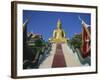 Golden Buddha Temple, Koh Samui, Thailand, Asia-Dominic Webster-Framed Photographic Print