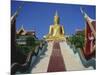 Golden Buddha Temple, Koh Samui, Thailand, Asia-Dominic Webster-Mounted Photographic Print
