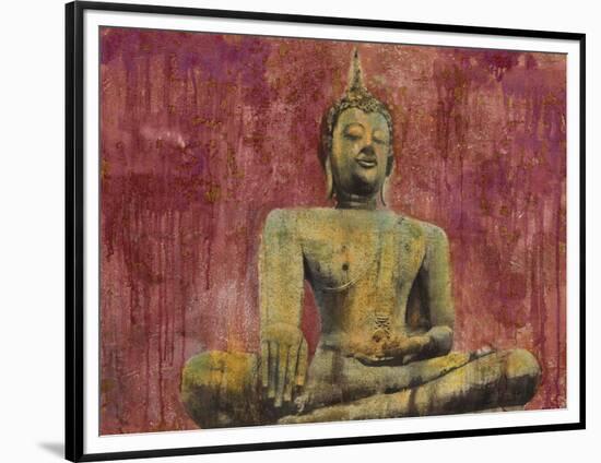 Golden Buddha-Dario Moschetta-Framed Art Print