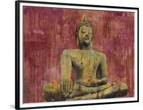 Golden Buddha-Dario Moschetta-Framed Art Print