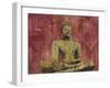 Golden Buddha-Dario Moschetta-Framed Art Print
