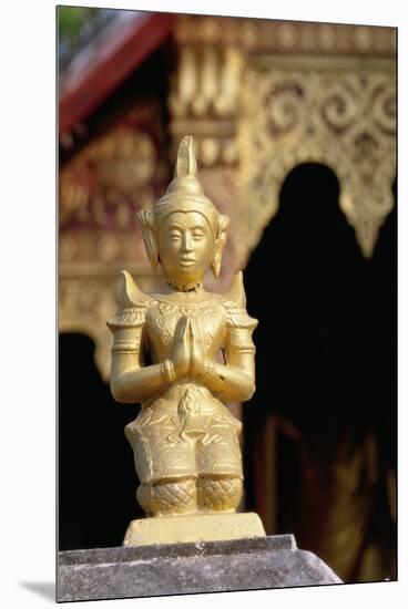 Golden Buddhist Statue-Paul Souders-Mounted Premium Photographic Print