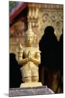 Golden Buddhist Statue-Paul Souders-Mounted Photographic Print