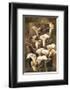 Golden Calla Lilies-Linda Thompson-Framed Art Print
