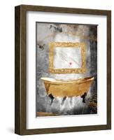 Golden Calmness-OnRei-Framed Art Print