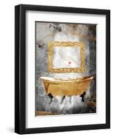 Golden Calmness-OnRei-Framed Art Print