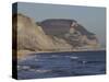 Golden Cap, Jurassic Coast, UNESCO World Heritage Site, Dorset, England, United Kingdom, Europe-Jeremy Lightfoot-Stretched Canvas