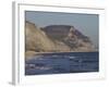 Golden Cap, Jurassic Coast, UNESCO World Heritage Site, Dorset, England, United Kingdom, Europe-Jeremy Lightfoot-Framed Photographic Print