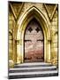 Golden Cathedral Door II-Bill Carson Photography-Mounted Art Print